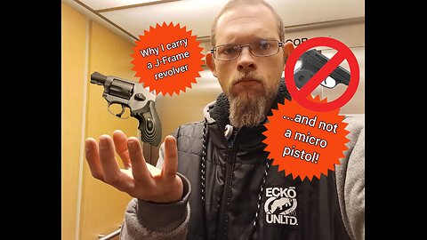 Top 3 Reasons: Why J-frame revolver is better ccw carry than micro pistol .380