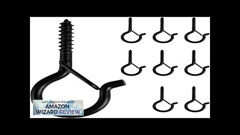 8 PCS Q-Hanger Screw Hooks for Outdoor String Lights Ceiling Hooks Review