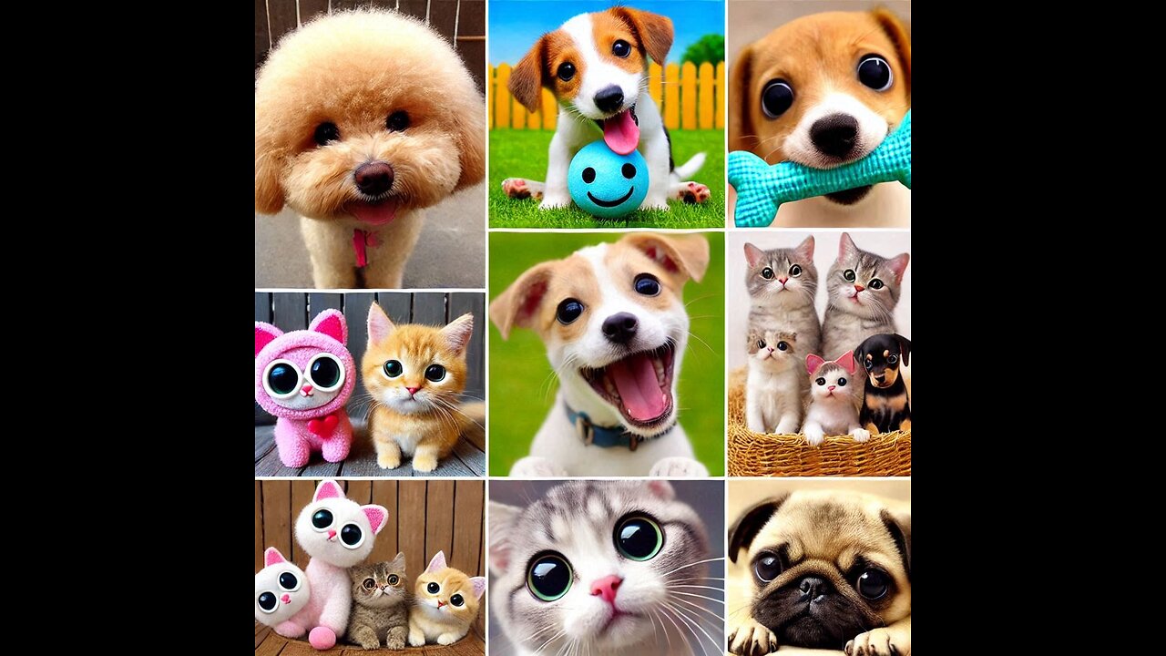 Looking for some laughs? This compilation of funny dogs and cute kittens has got you covered!