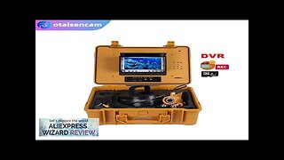 7" Monitor Underwater Fishing Camera Fish Finder High Definition Diving Camera 20-100m Review