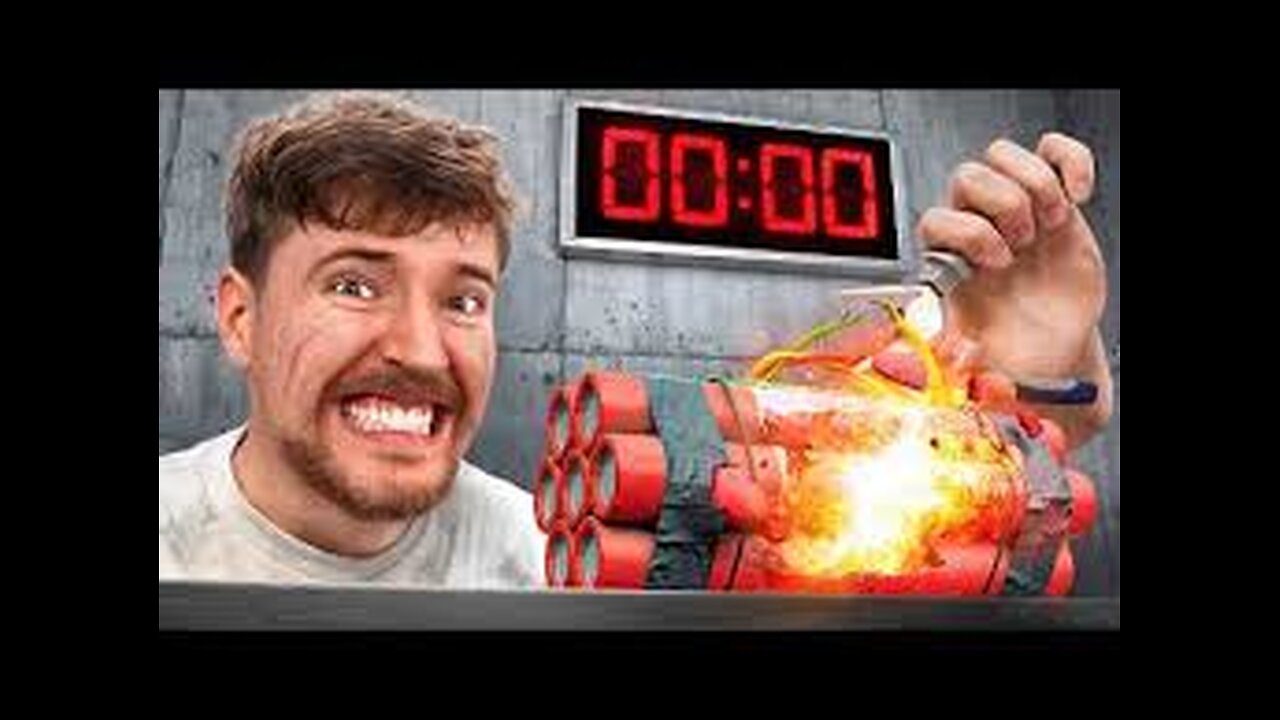 Challenge In 10 Minutes 250000$ Win Chance This Room Will Explode! By MrBeast
