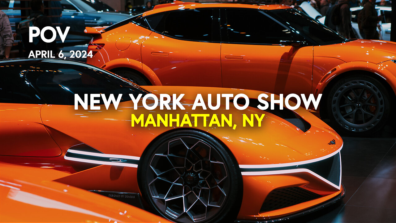 🚗🔥 POV NEW YORK INTERNATIONAL AUTO SHOW 2024: Walking Tour - Javits Center, Manhattan, NYC / NYIAS