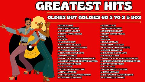 Golden Oldies Greatest Hits Of 60s 70s 80s - 60s 70s 80s Music Hits - Best Old Songs Of All Time