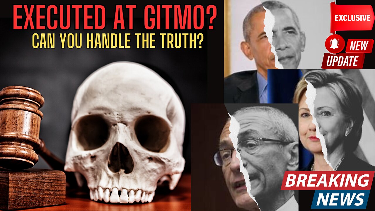 7 PM CST CAN YOU HANDLE THE SHOCKING TRUTH, Now That Trump Is Sharing Truth Bombs? Executed At Gitmo?