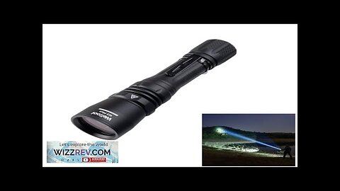 Weltool W3 Plus 1800m Long Distance LEP Tactical Flashlight 940Lumen Strong Spotlight Review