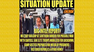 SITUATION UPDATE 1/25/25 - 50k troops mobilized, cartel war, Benjamin Fulford intel, Charlie Ward