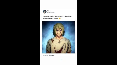 Do we just live just to die 😔 - Follow @1001l2002_ for more anime content (VINLAND SAGA)