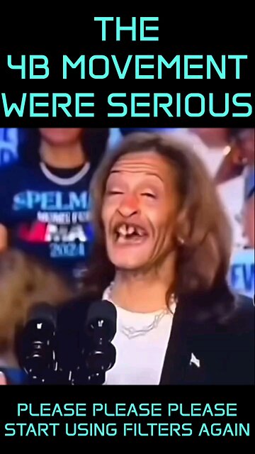 OMG - The 4B movement were dead serious about not using filters