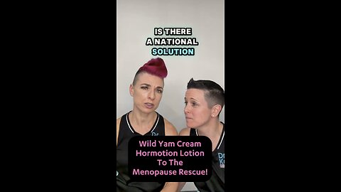 Can a natural cream to replace HRT?