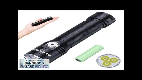 Astrolux® EP03 2050LM LH351B LED Super Bright Flashlight 8H Runtime Type-C Rechargeable Review