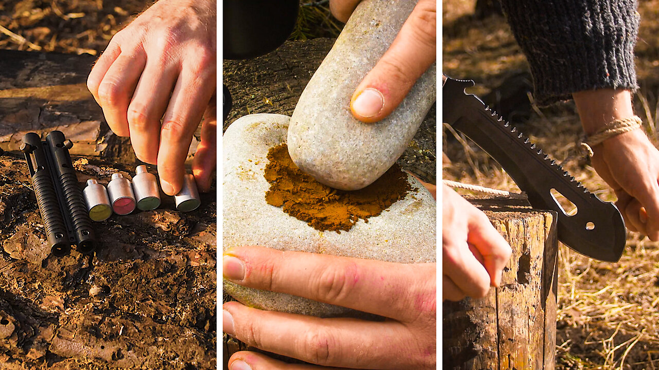 Great Survival skills and Bushcraft HACKS in the forest!