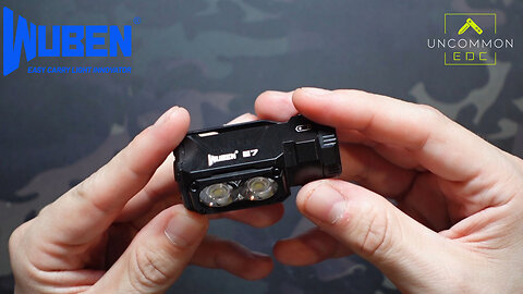 Wuben E7 EDC Flashlight | Headlamp | 1800 Lumens