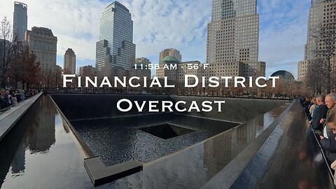 Explore: A walk in New York - Financial District