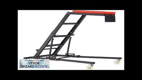 VEVOR Automotive Top Creeper Engine Creeper 42.5"-64.8" 400 LBS Capacity High Top Review