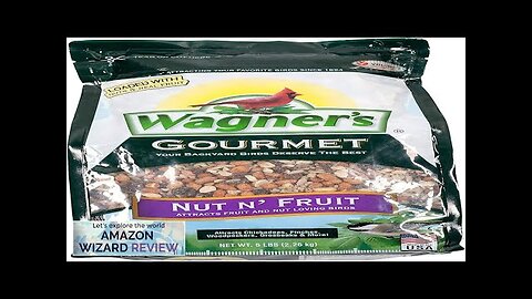 Wagner's 82072 Gourmet Nut & Fruit Wild Bird Food 5 Pound (Pack Review