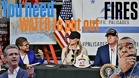 President Trumps interview with GOV Newsom then he Spars with Mayor Bass over wildfires in L.A.