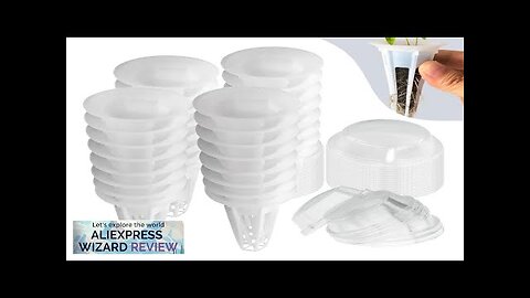 4.3x7.9cm Round Soilless Cultivation Planting Baskets for Plants Hydroponics Grow System Review