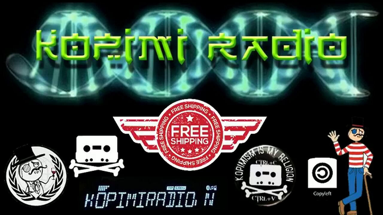 #kopimiradio 02 09 25 @mazanga @RealDJJoker Live Sunday 1900 GMT #kopimi