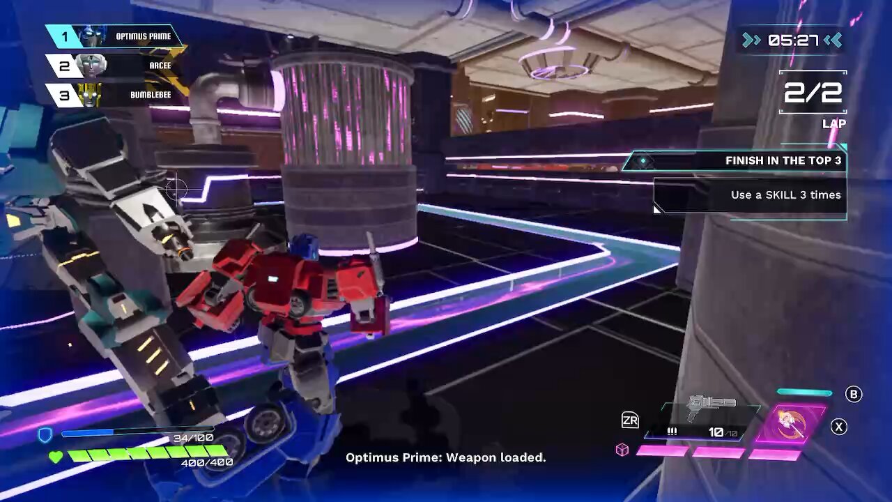 Transformers galactic trials