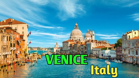 Amazing Beautiful Place Visit In Venice,Italy 4K Drone Footage 2025.