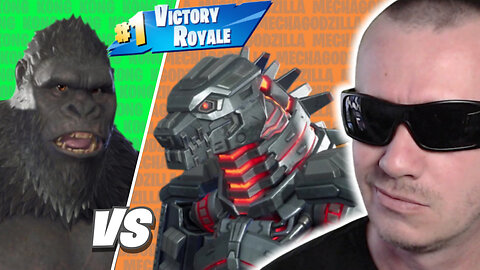 FORTNITE 1v1 - KONG vs MECHAGODZILLA - WHO IS #1?