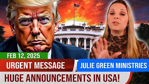 Julie Green PROPHETIC WORD✝️ [URGENT MESSAGE] PREPARE FOR HUGE ANNOUNCEMENTS IN USA | Prophecy