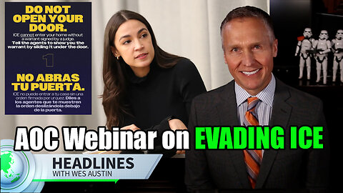 AOC Has Webinar on Avoiding ICE; Trump Roasts CNN’s Kaitlan Collins; Gavin Newsom to Veto anti-ICE