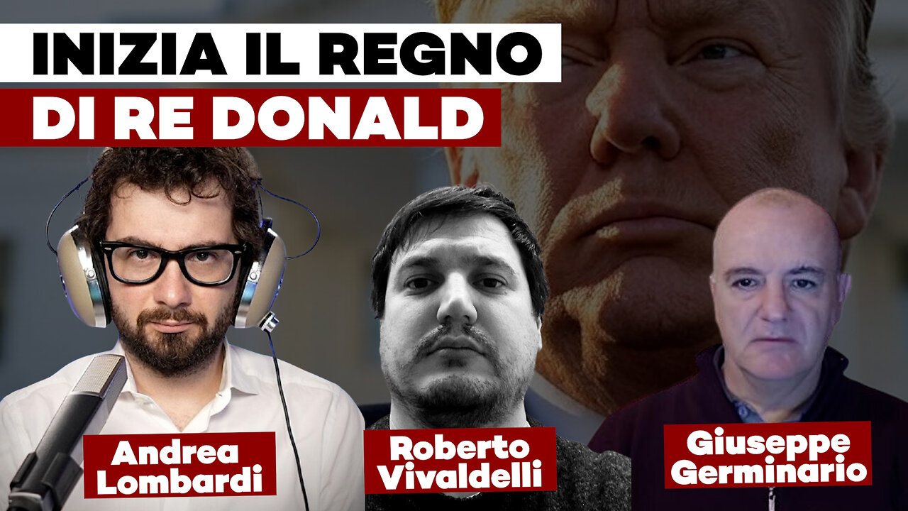 Inizia il Regno di Re Donald - ft A. Lombardi, R. Vivaldelli e G. Germinario