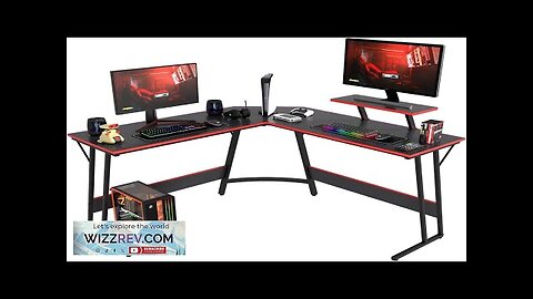 PayLessHere L Shaped Desk Corner Gaming Desk Computer Desk with Large Desktop Review