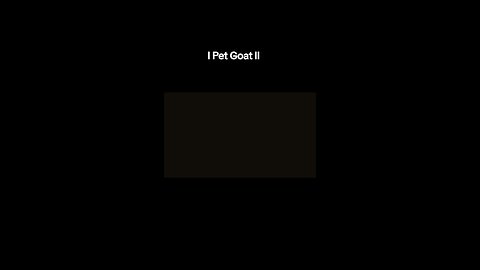 I Pet Goat II by Heliofant