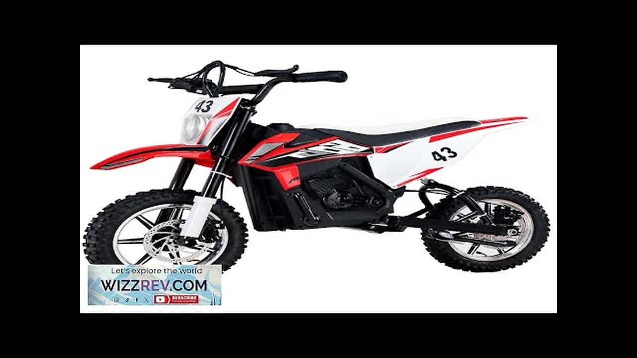 Kids Ride on Motorcycle 36V Electric Motorbike with LED for Kids Aged Review