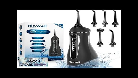 Nicwell Water Dental Flosser Teeth Pick 4 Modes Dental Oral Irrigator Review