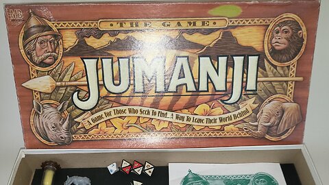 90S JUMANJI BOARD GAME REVIEW