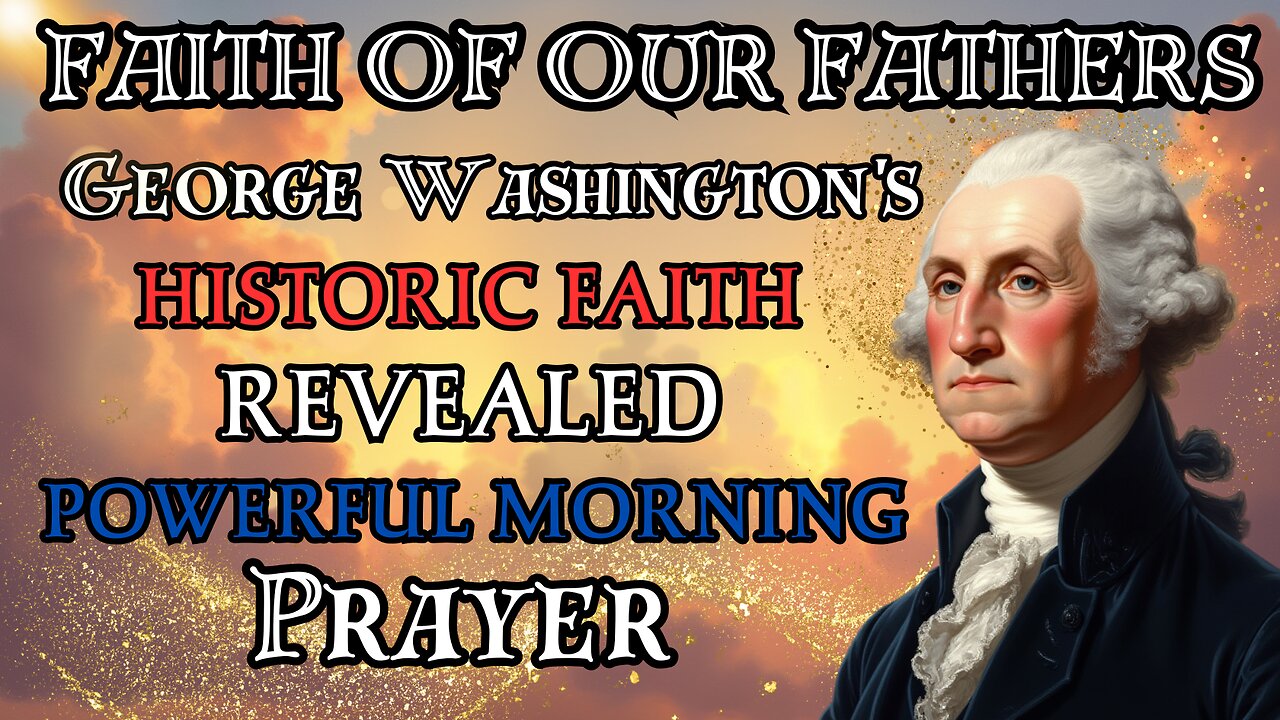 George Washington's POWERFUL Morning Prayer | Faith Of Our Fathers