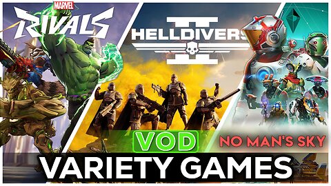 🟢VOD IN 1440p! - Gaming with @SoundBoardLord! Marvel Rivals, Helldivers 2, Then what? - Come Hang Out!