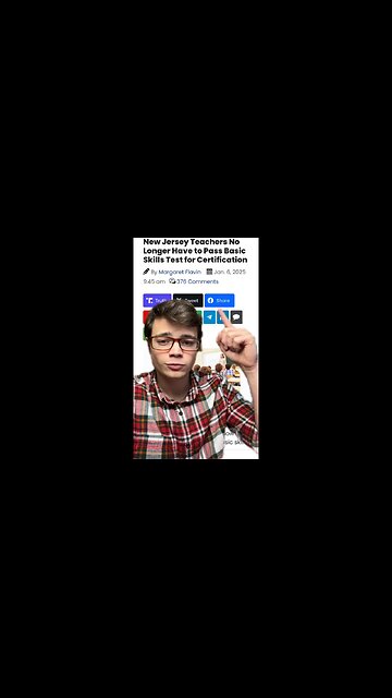 Victor Reacts: Do Democrats Wants Teachers that Can’t Read?