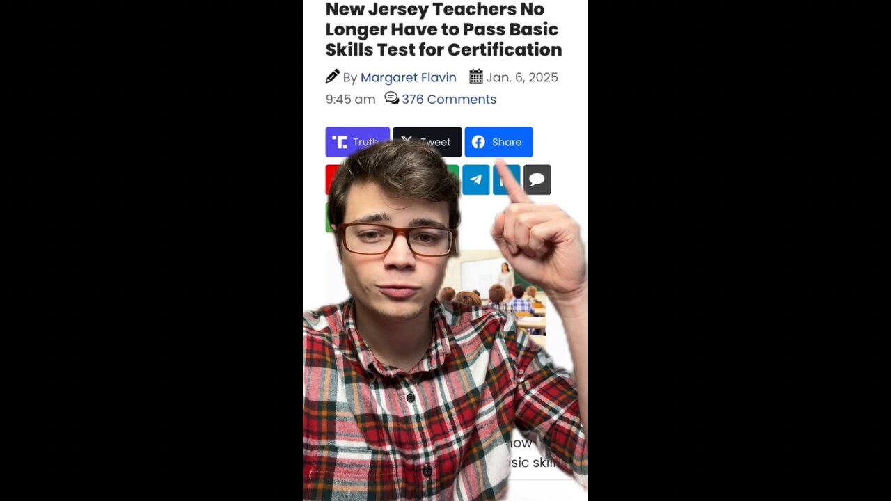 Victor Reacts: Do Democrats Wants Teachers that Can’t Read?
