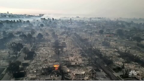 How the wildfires engulfed the Los Angeles area