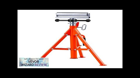 VEVOR Roller Stand 2500 LBS Load 27.6"-52" Height Adjustable 45# Steel Foldable Review