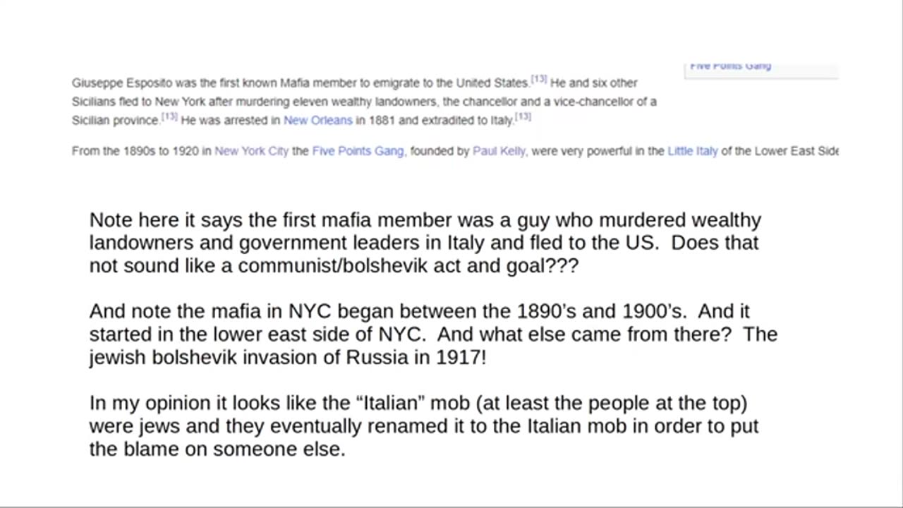 Was The Italian Mob Really Itallian?