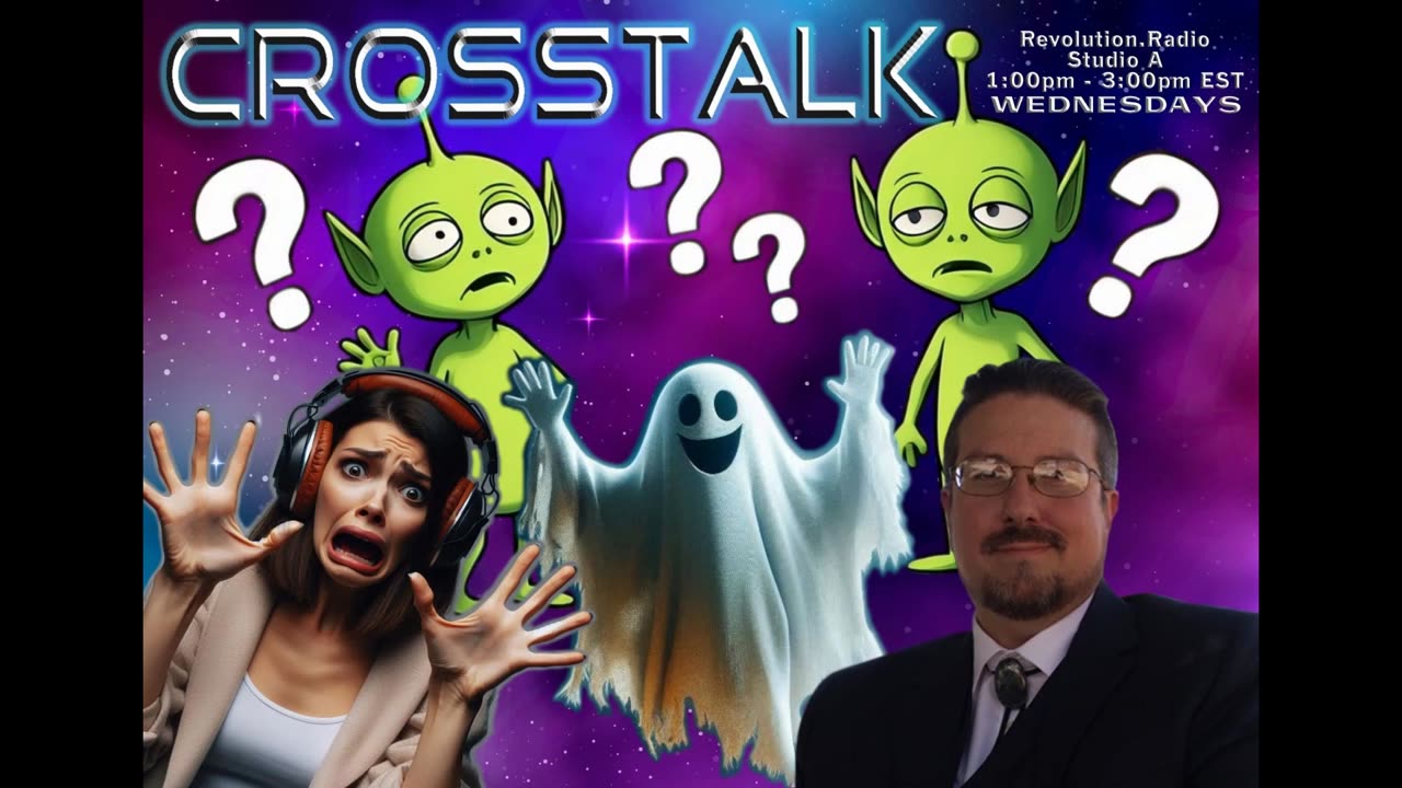 CrossTalk! on Revolution Radio Ep.25 "Paranormal Experiences" with special guest Pastor Clifton