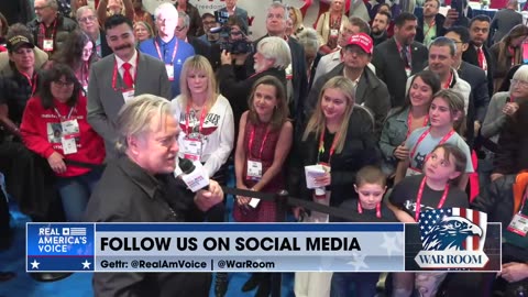 IN THE MOSH PIT: Steve Bannon Interviews The WarRoom Posse