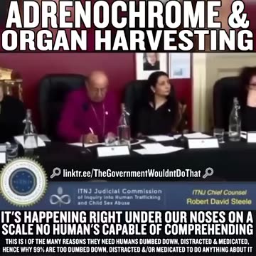 Every major city has become an andrenochrome factory for the elites