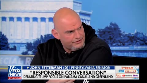 Fetterman REBUKES Democrat Party’s ‘freak-outs’ over Trump’s interest in acquiring Greenland