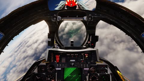 F-14A VF-111 engages 2 J-11As over the Marianas