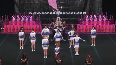 CheerForce WolfPack Heat Wave Cheer For The Cure 2016