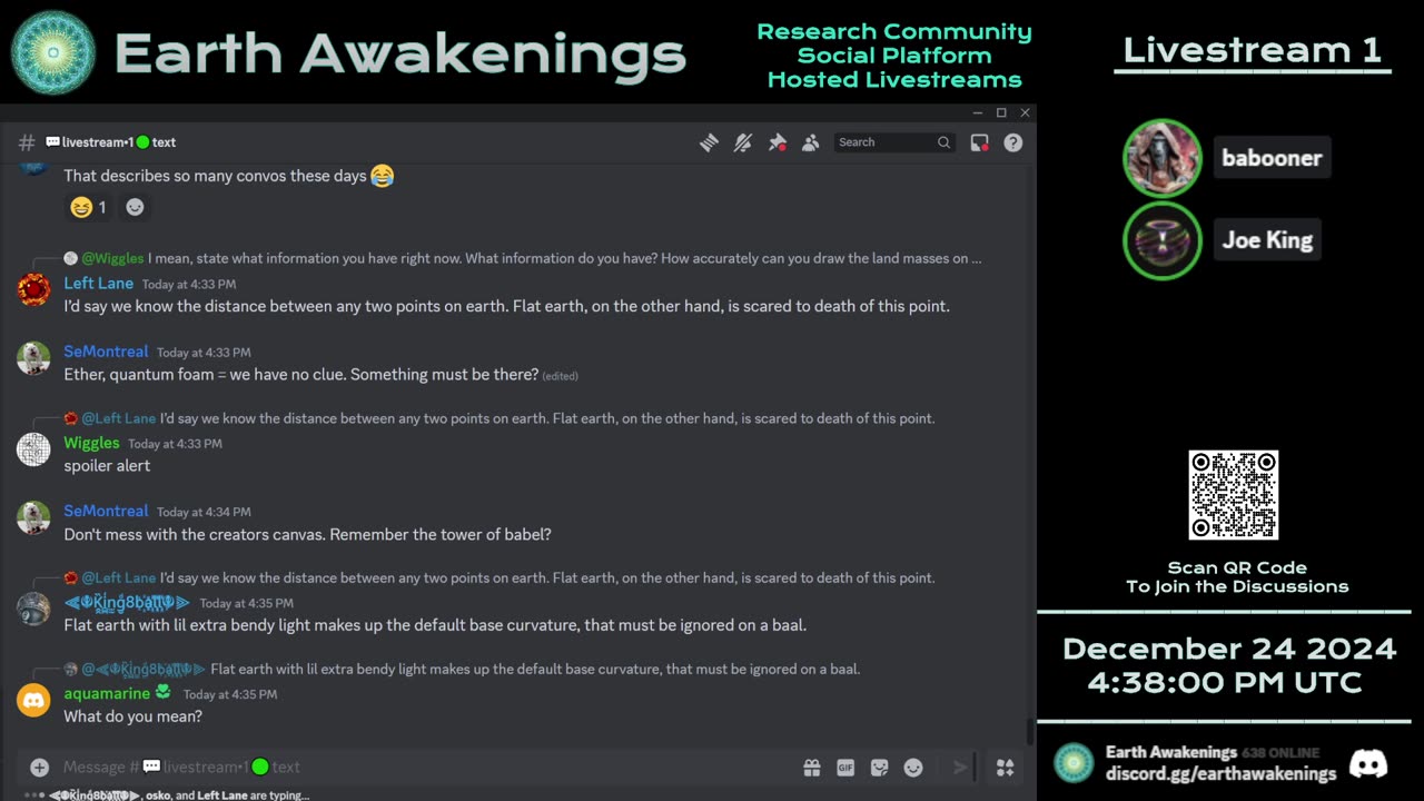 Earth Awakenings - Livestream 1 - #2073