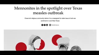 THE MEASLES SHOT, the Mennonites and RELIGIOUS FREEDOMS