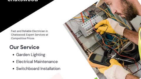 Fast and Reliable Electrician in Chatswood: Expert Services at Competitive Prices