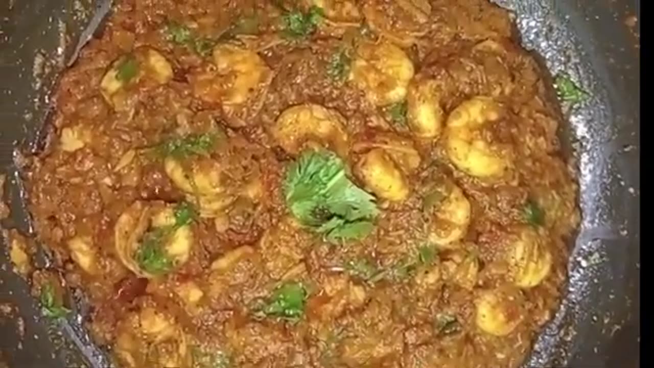 Prawn pepper masala